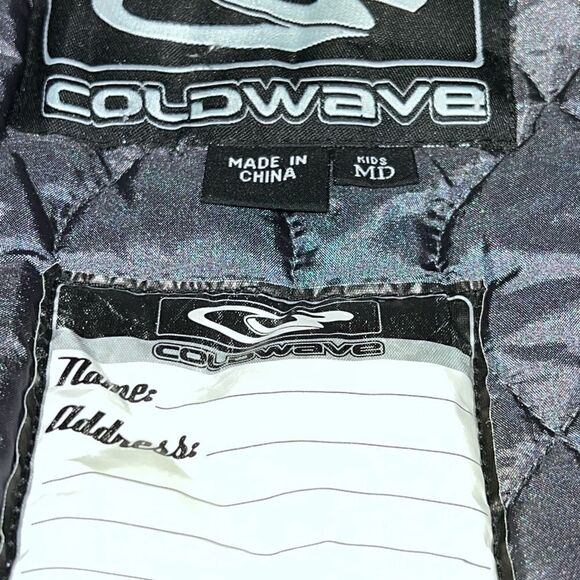 Cold wave Snowmobile Jacket Boys Girls Kids Sz M Sz 14 - Picture 8 of 8